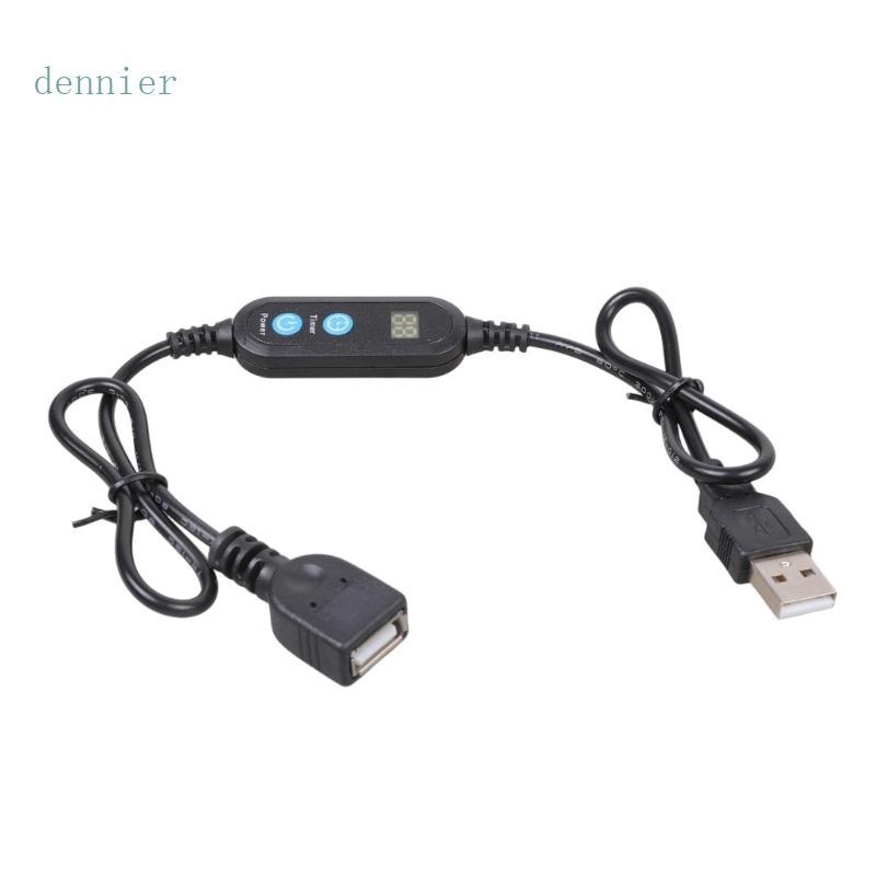 Den Programável USB Timer Switching Cord 24H Ciclo De Reinicialização Para Ventilador De Luz De Aquário