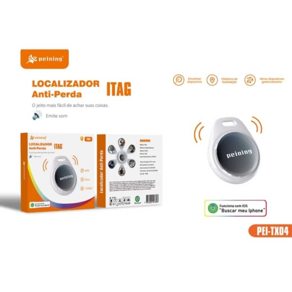 Dispositivo Rastreador Anti Perdas Peining Itag Tx04 Compact iPhone