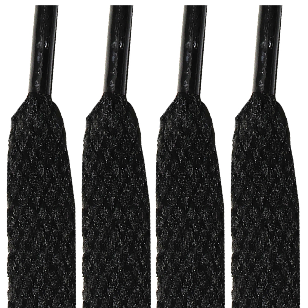Cadarço preto 1,20m 120cm Tênis Cano Baixo Tradicional Chato