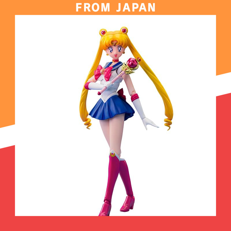 TAMASHII NATIONS S.H. Figuarts Sailor Moon Crystal Star Compact Edition Figure approx. 140mm PVC & ABS Painted Movable F