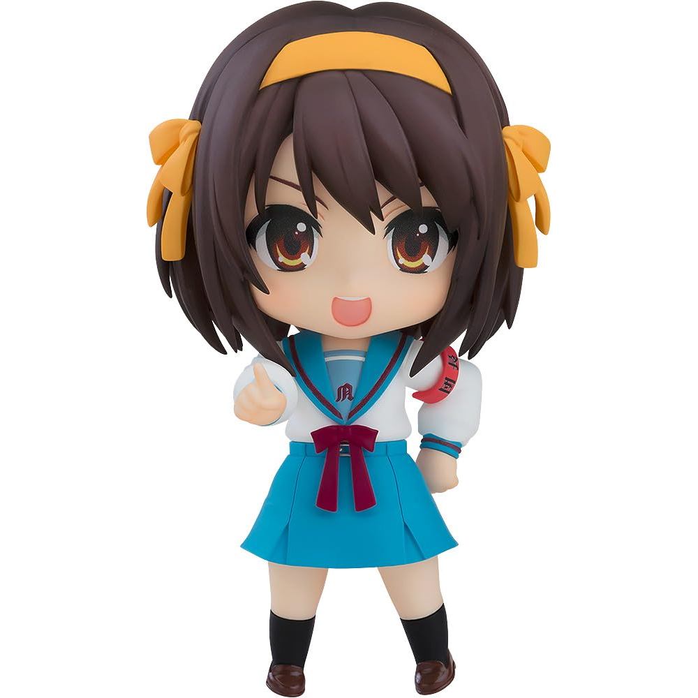 Good Smile Company Nendoroid Suzumiya Haruhi from The Melancholy of Haruhi Suzumiya 2.0 Non-Scale Painted Movable Figure