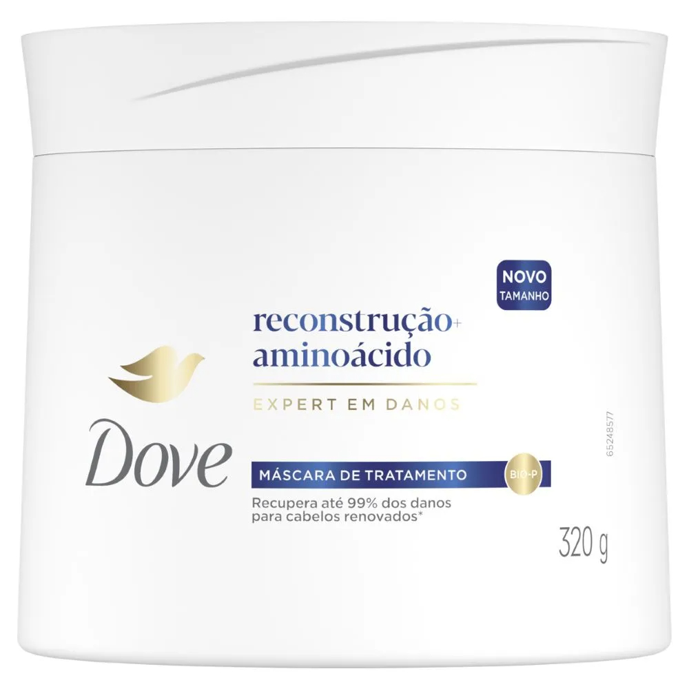 Máscara Dove Reconstrução + Aminoácidos 2 em 1 reconstrução 320g