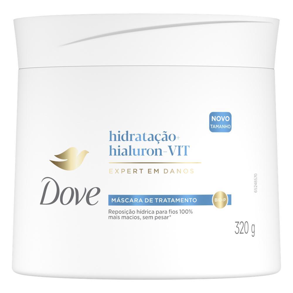 Máscara de Tratamento Dove 2 em 1 Hidratação + Hialuron-VIT 320g