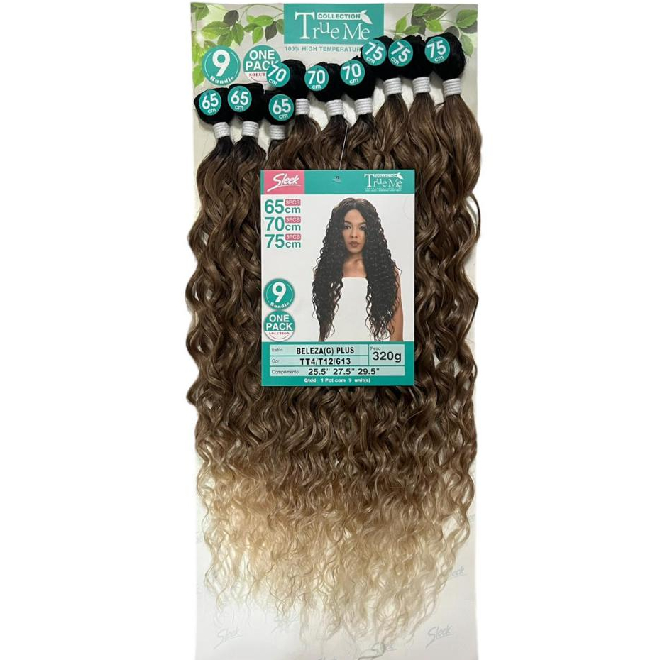 Cabelo Orgânico Cacheado - Beleza G Plus sleek - 320g