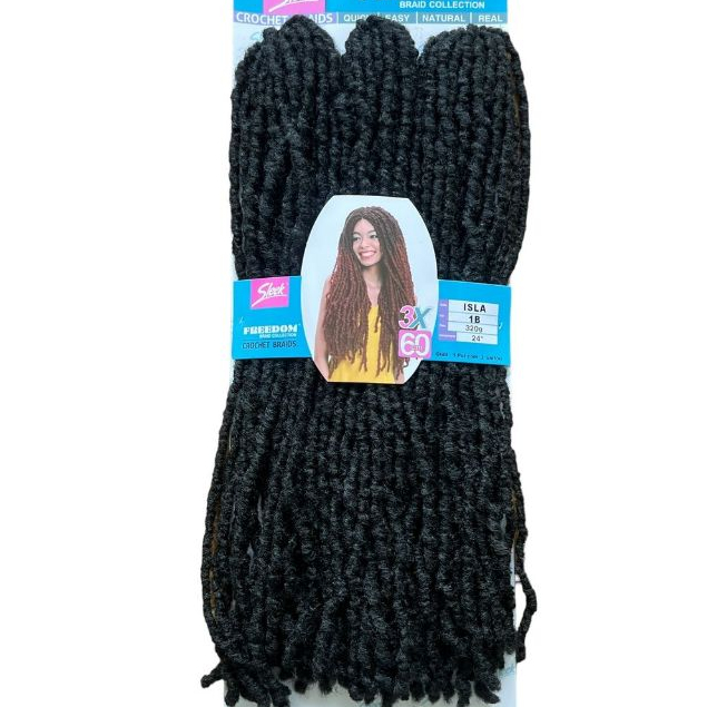 Cabelo Freedom ISLA Crochet Braids SLEEK 320g