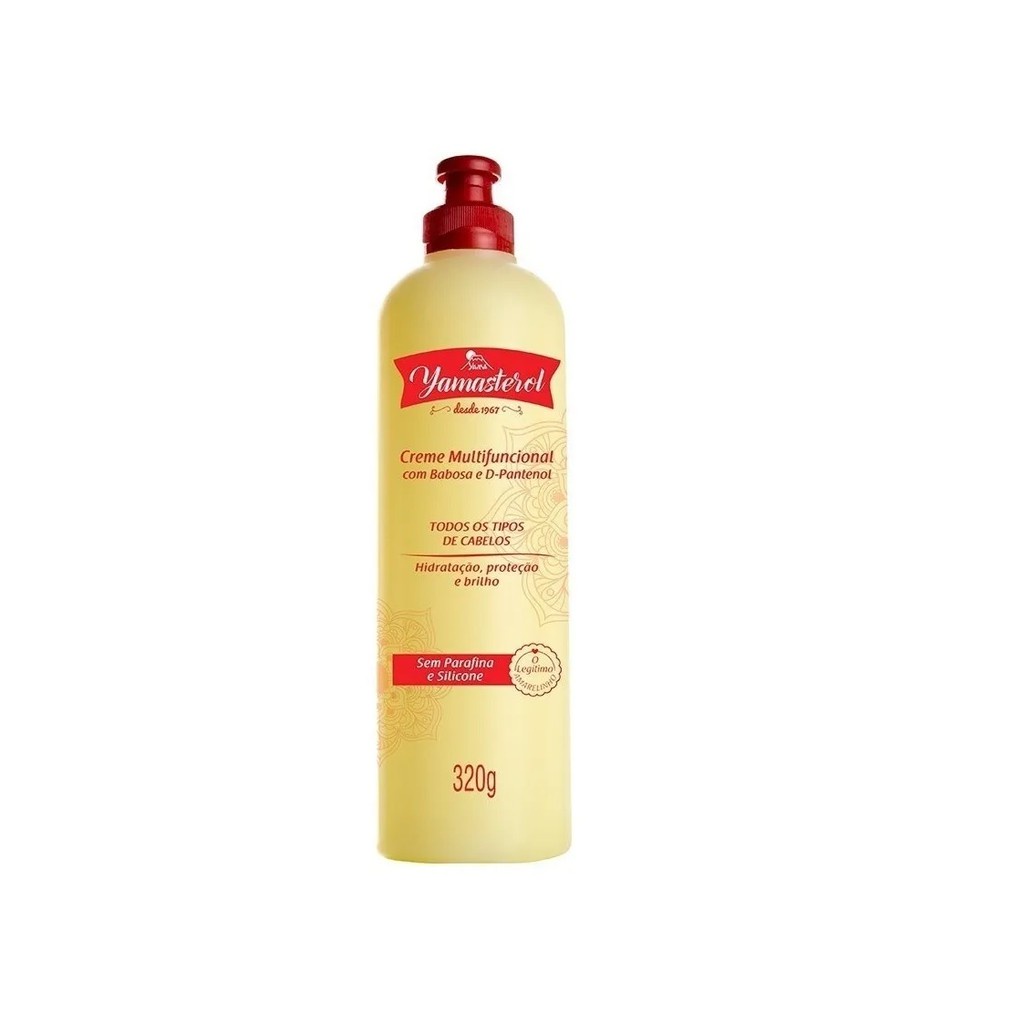 Creme Multifuncional Yamasterol Com Babosa E D-pantenol 320g