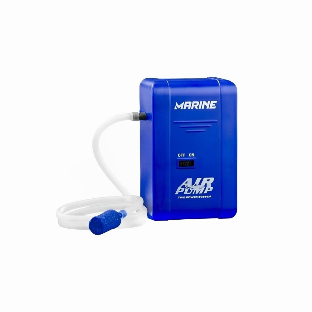 Oxigenador Super Air Pump C/Pega Estilo Jacaré - Marine