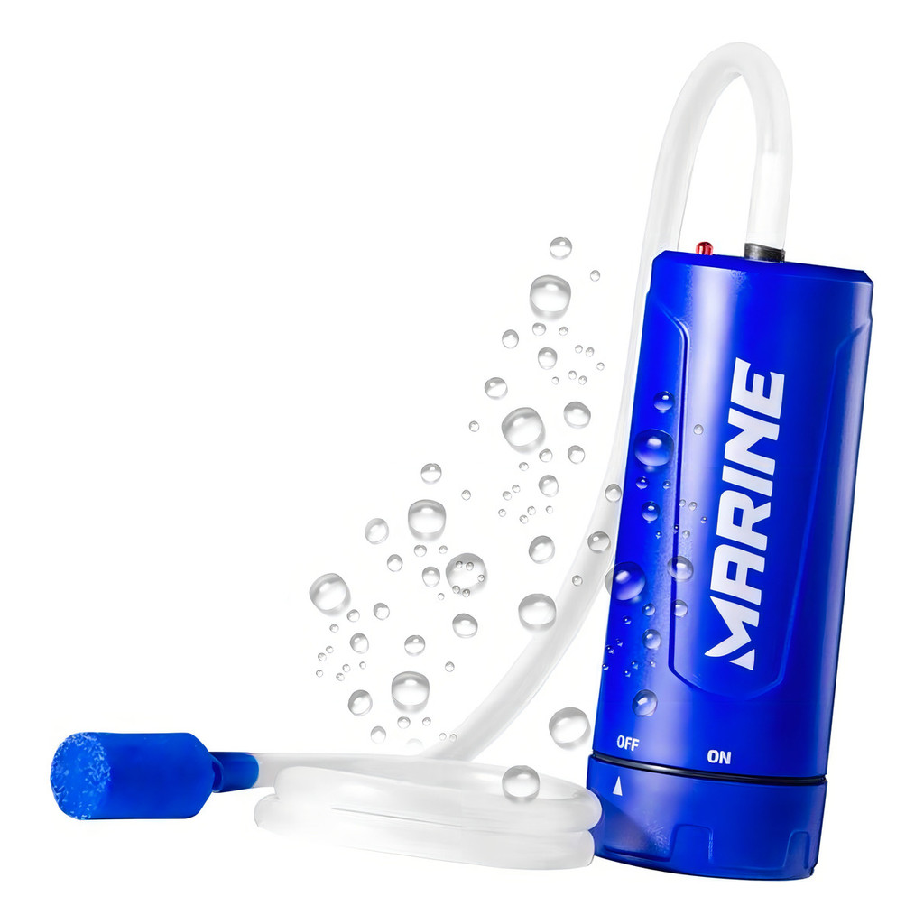 Marine Sports Oxigenador P/ Iscas Vivas Silent Air Pump