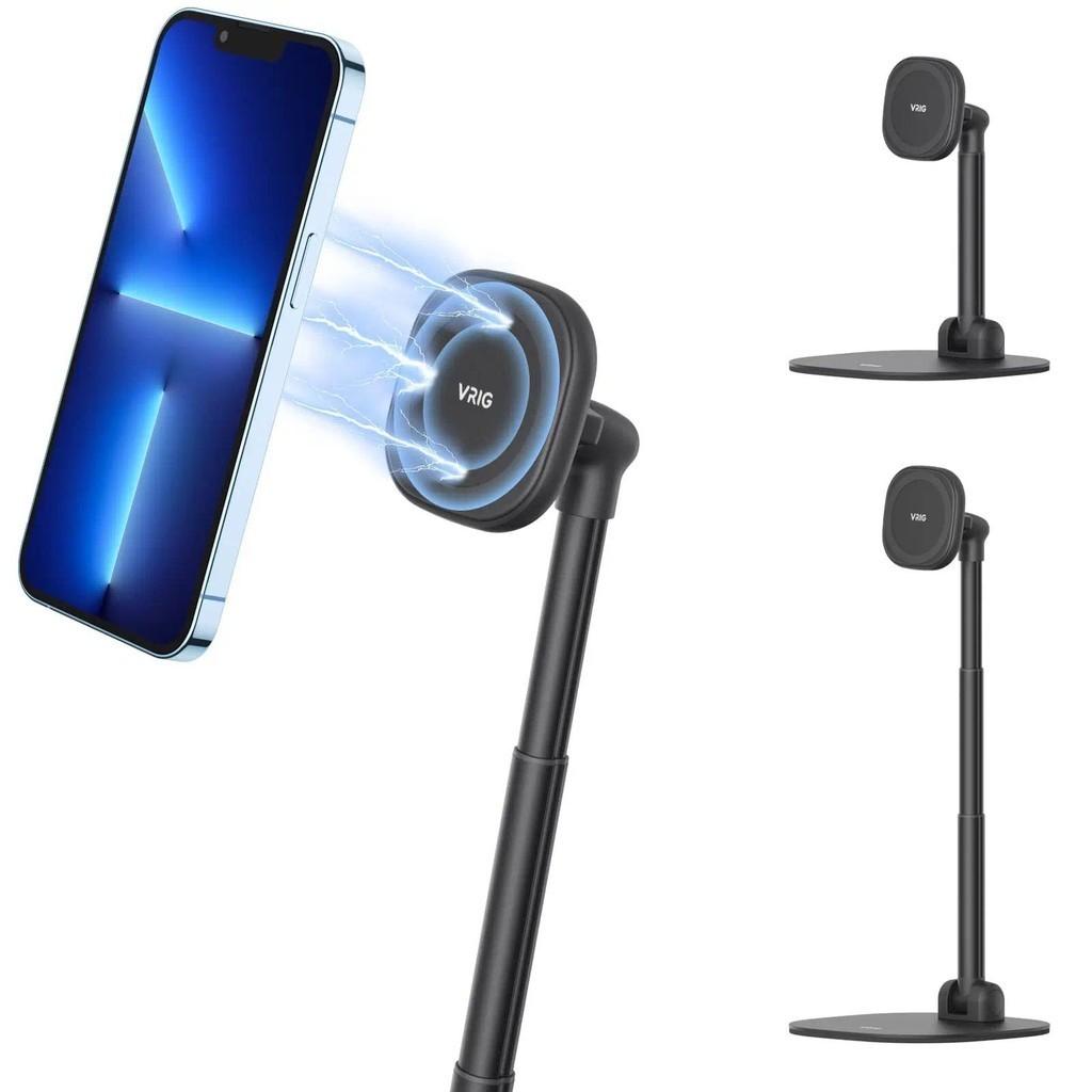 Uurig VRig Suporte De Telefone De Mesa Magnético Magsafe Para iPhone 15 14 13 12 Série Acessórios De Montagem