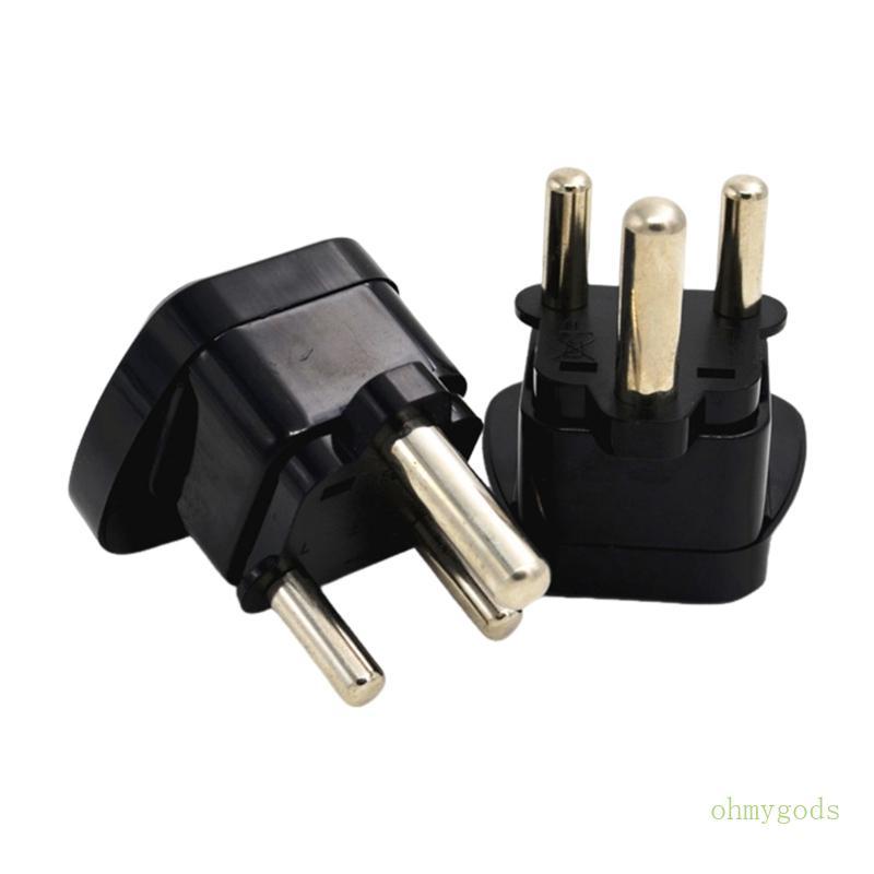 Input South Africa Outlet Power Adapter 2 Pack Para Uso Diário