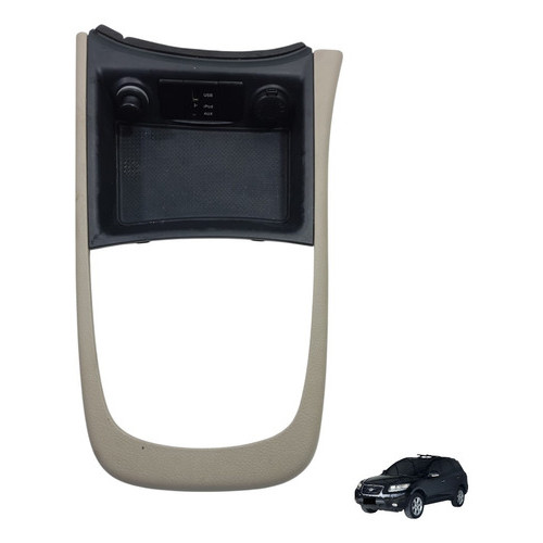 Moldura Central Console Porta Objetos Santa Fe 2010 2011