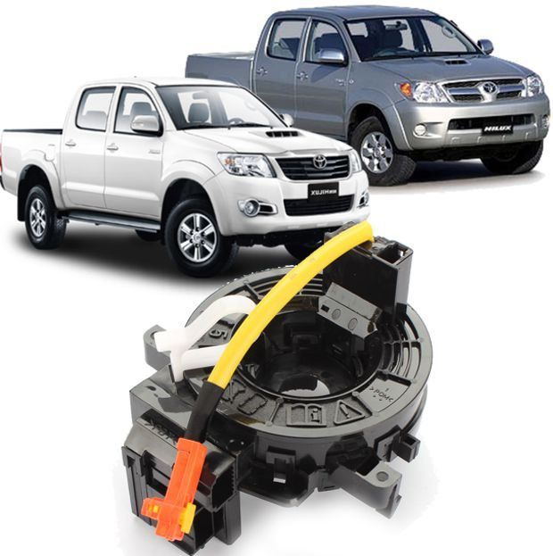 Cinta Airbag Hard Disc Toyota Hilux Srv E Sw4 Apos 2006 Todas Sem Controle De Som No Volante