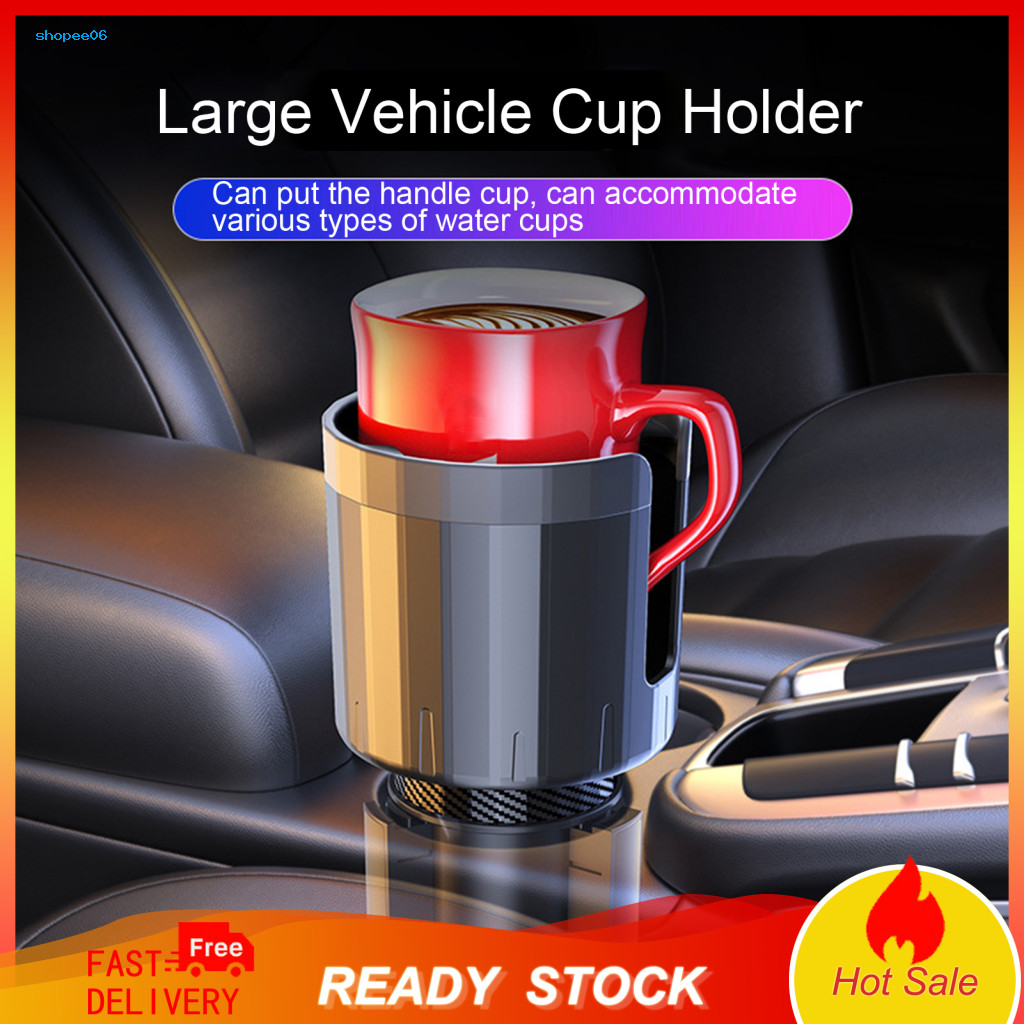 Vehicle Cup Holder Coffee Car Expander Adjustable Lock Design Drink Water Bottle Rack Universal Accessories for Secure F