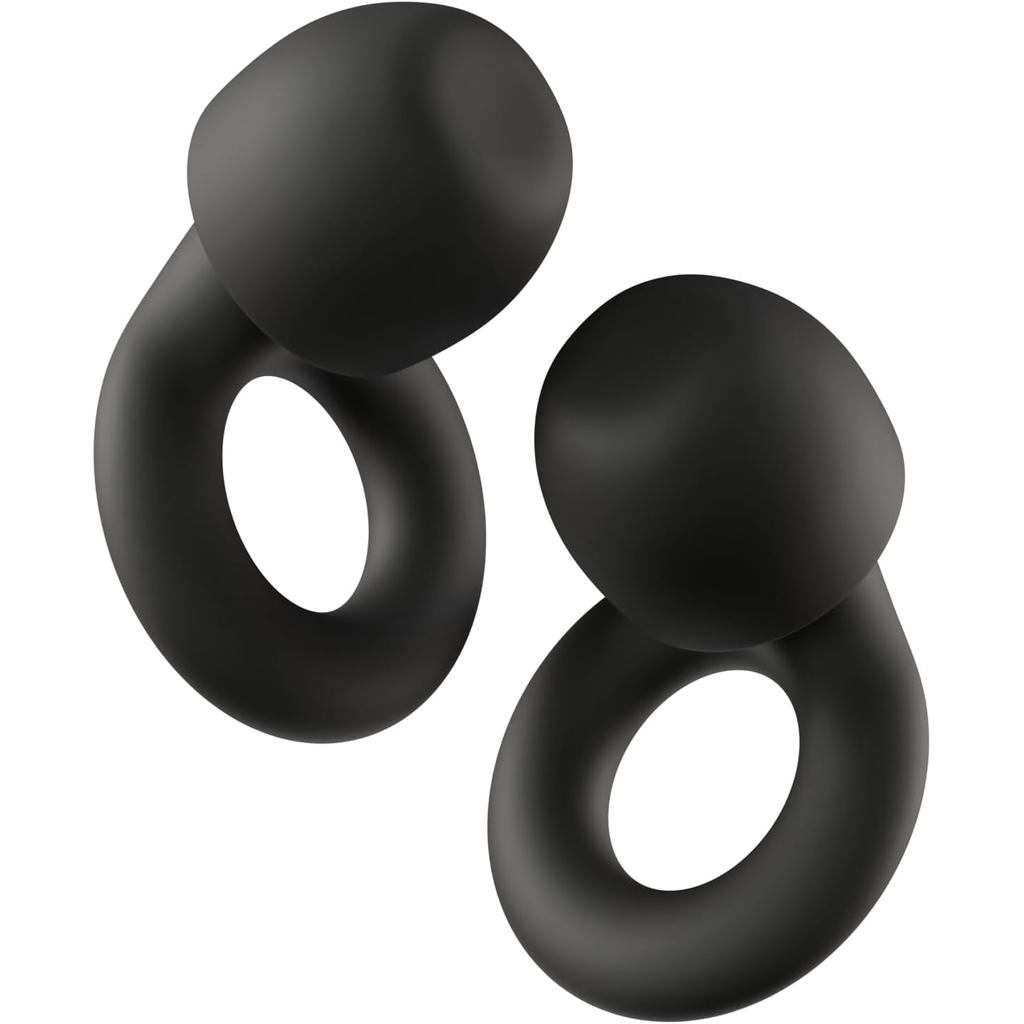 Loop Quiet 2 Ear Plugs - Ultra-Comfy Reusable Hearing Protection for Sleep | 24dB SNR noise reduction. Flexible, customi