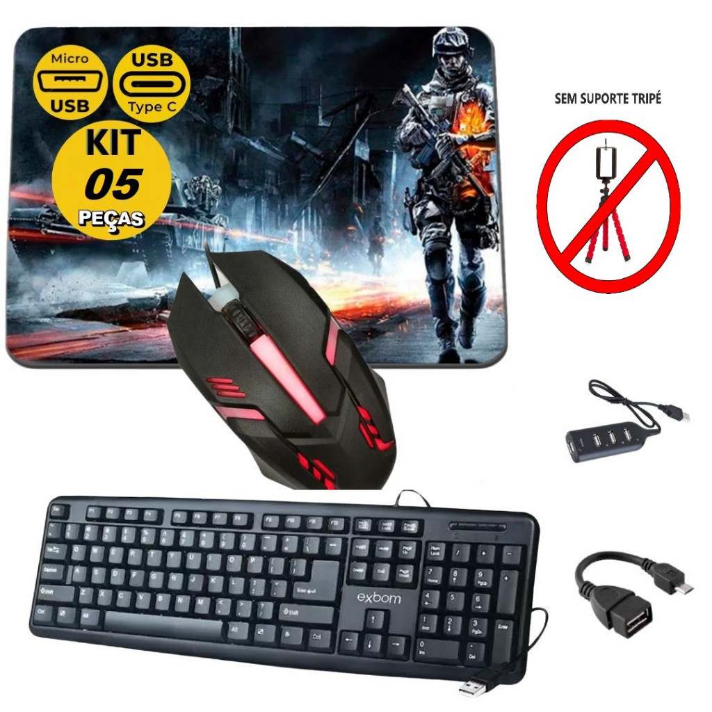 Kit Mobilador Gamer - GAMER 2 SEM TRIPÉ