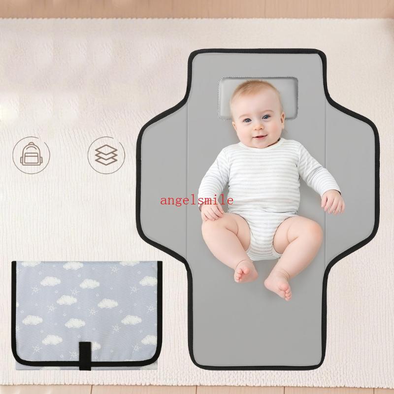 Compact Travel Baby Changing Pad Design Dobrável À Prova D Para Troca Fraldas Facilmente Macio E Absorvente