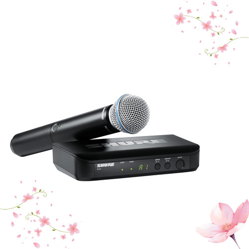 [Diretamente do Japão]【Produto original nacional】 Conjunto de sistema vocal sem fio SHURE BLX série BETA58quantidade li
