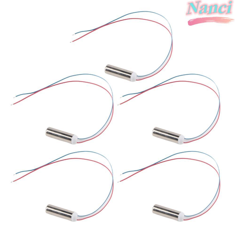 Motor De Vibração Coreless NANCI 5pcs , Micro DC À Prova D'água 14500rpm Vibratório 7x25mm 1-6V