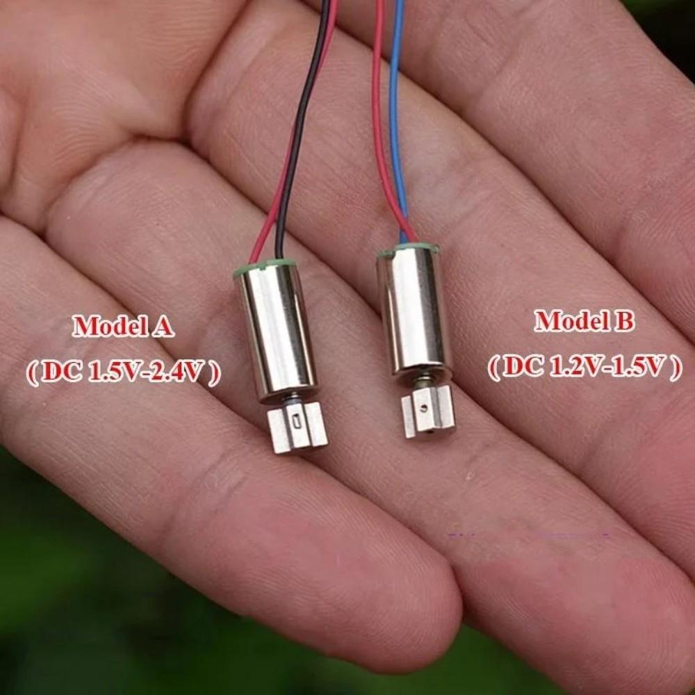 GODNESSFO 2 Unidades/Conjunto Pequeno Motor De Vibração Coreless , 6mm * 12mm DC 1.2V 1.5V 2.4V Micro 612 Vibratório , M