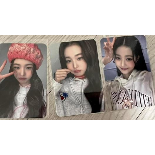 IVE-Cartão Fotográfico Jang Wonyoung Kirsch 1SET (3PCS)
