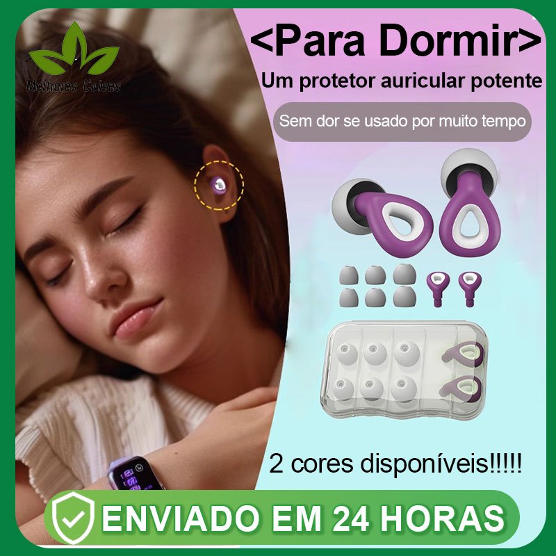 Silicone Macio À Prova De Som Tampões De Ouvido Sono Filtro De Redução De Ruído Para Orelhas Earplug