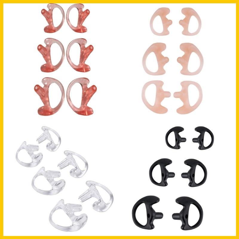 Melhor 3 Pares Fone Ouvido Silicone Macio Earmould Earbud Earplug Para