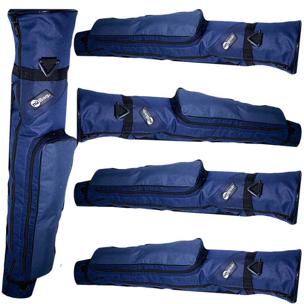 Kit Bolsas Porta Varas Capa Itens de Pesca Multiuso Tripé Telescópio 65cm Com Bolso e Alça Oferta