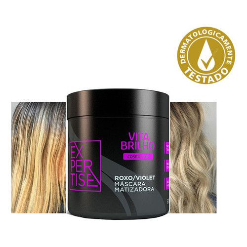 Mascara Matizadora Violet Profissional 500g Vita Brilho