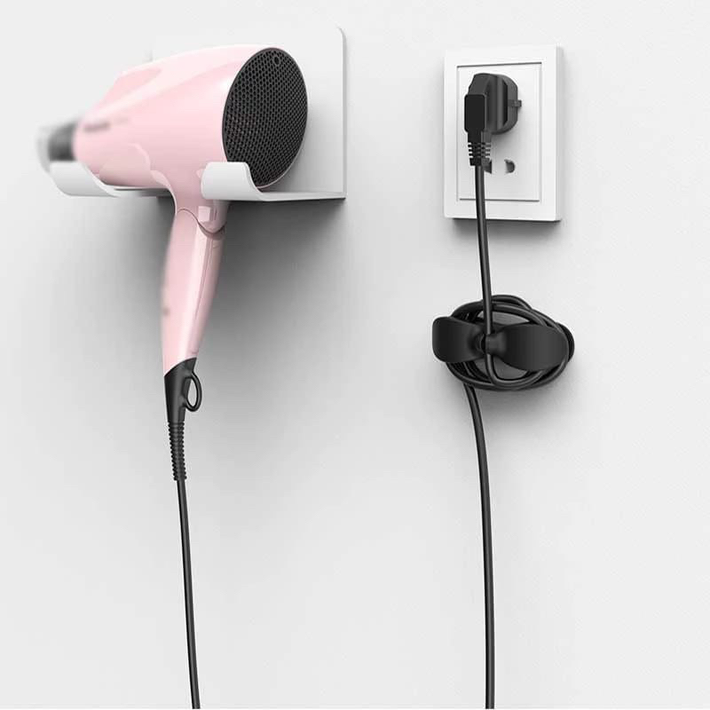 kit 2 suporte do cabo clipe universal Invólucro cord organizador para cabos de armazenamento