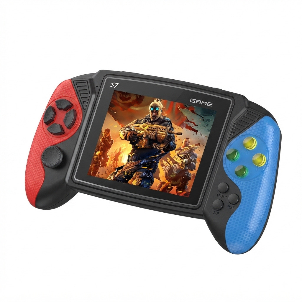 Mini Console Portátil S7 Retrô 620 Jogos Clássicos Tela 3.5