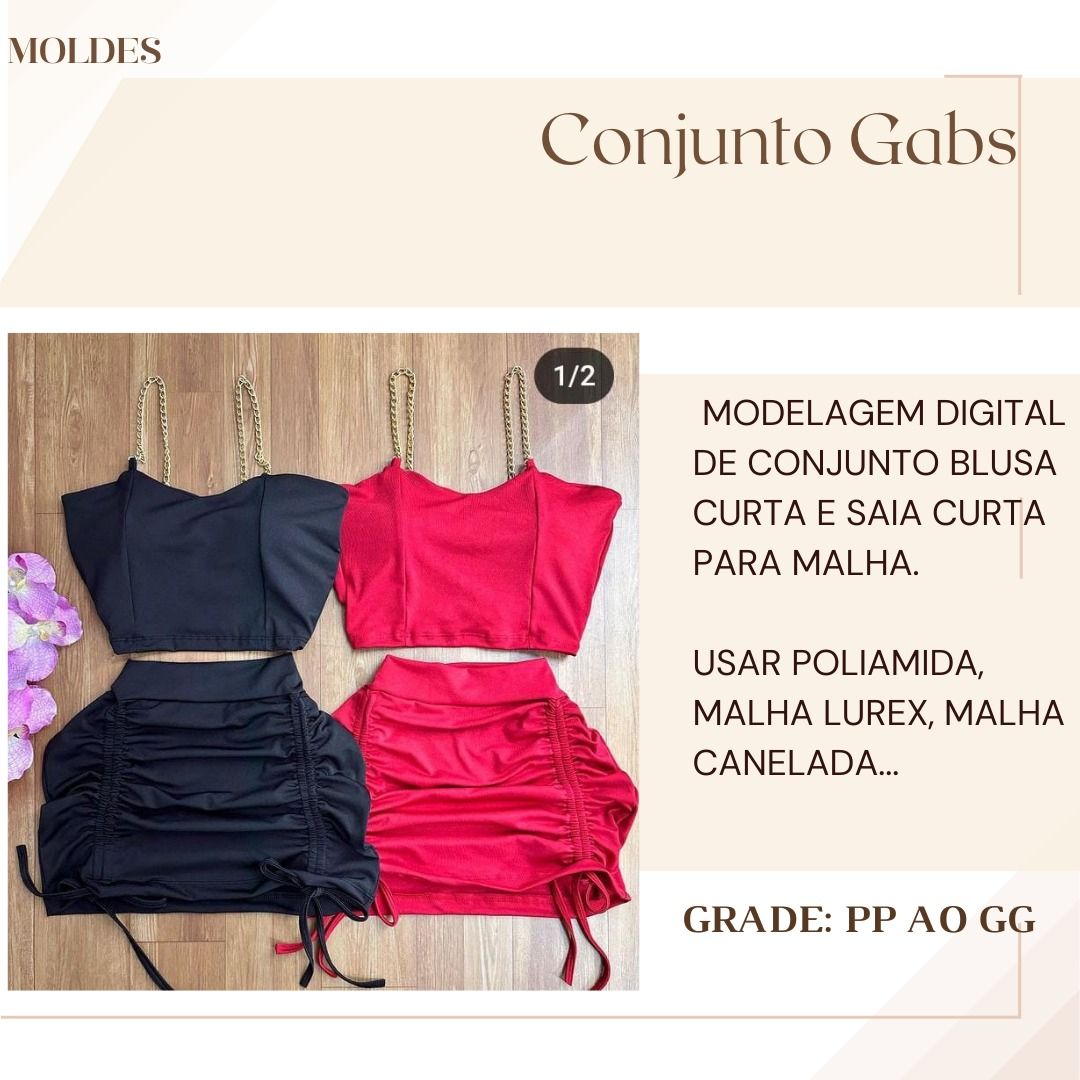 Molde Conjunto Gabs