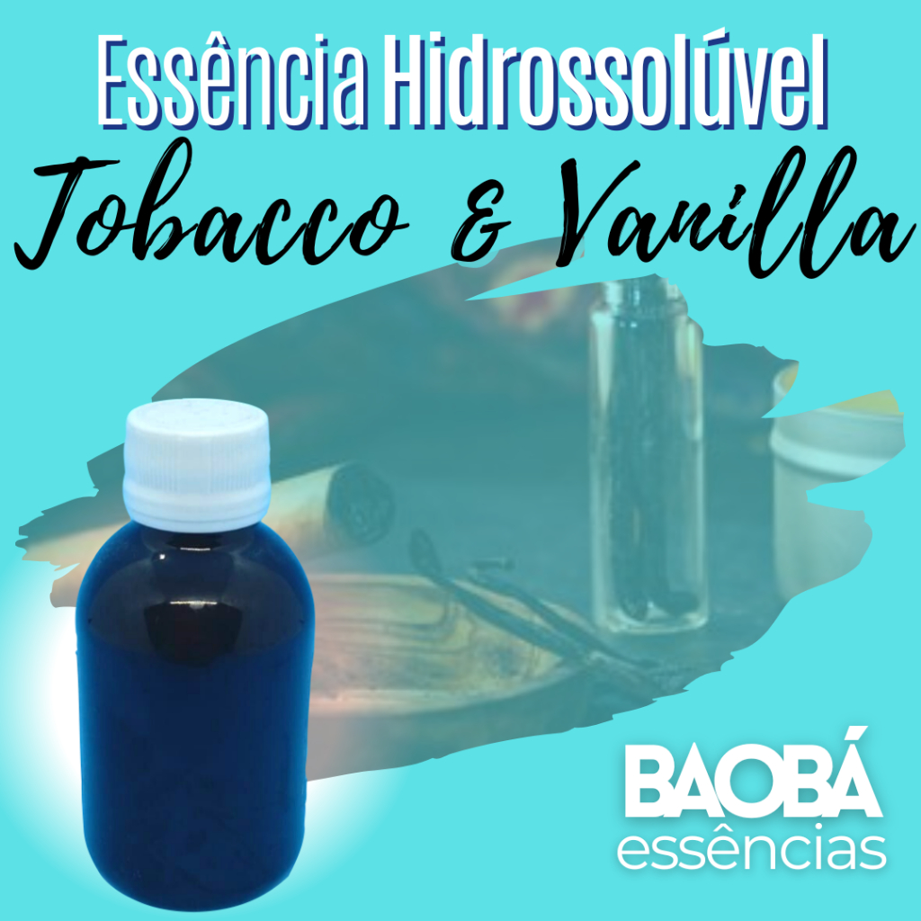 Essência Premium Tobacco & Vanilla 100ml - HIDROSSOLÚVEL - 100ml