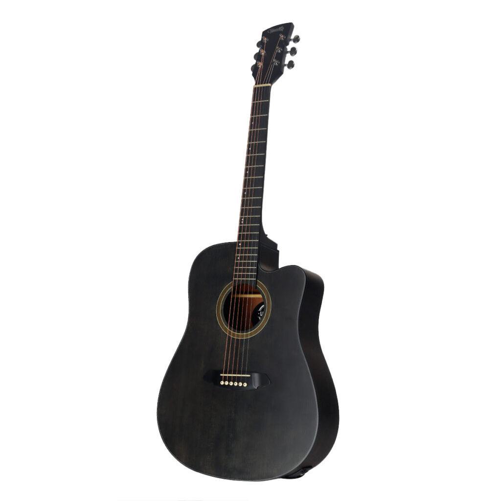 Violão Elétrico Aço Tonante Ametista Folk 41 Tobacco EQ 3 Bandas Afinador