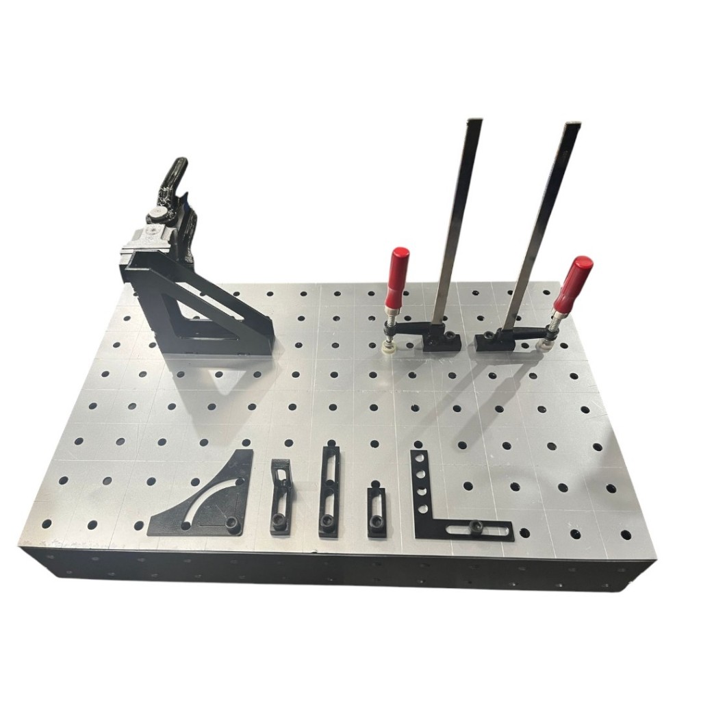 Mesa Bancada Modular Para Solda Com Kit De Acessórios