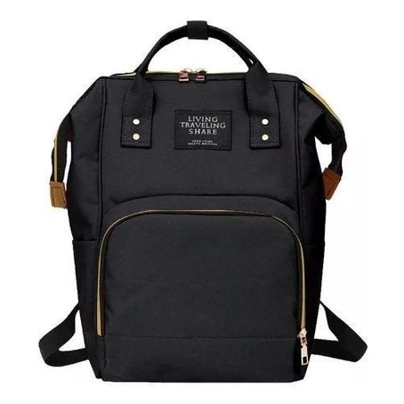 Bolsa Mochila Maternidade Impermeável Reforçada Multifunçao Mamãe e bebe 1005 Travelling