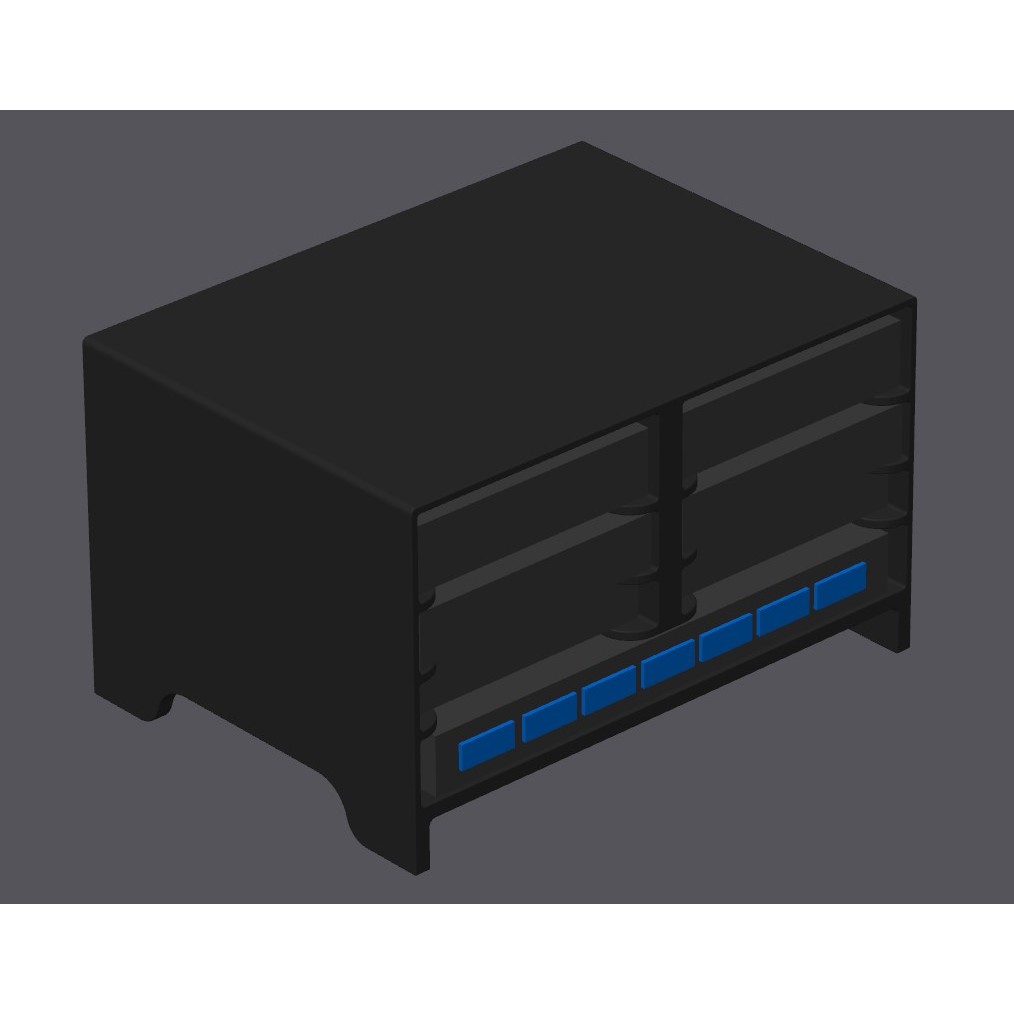Case Suporte organizador premium para 6 HDs Externo 2,5 + hub Notebook Ps4 Xbox One Pc estação de dados Dumont Print