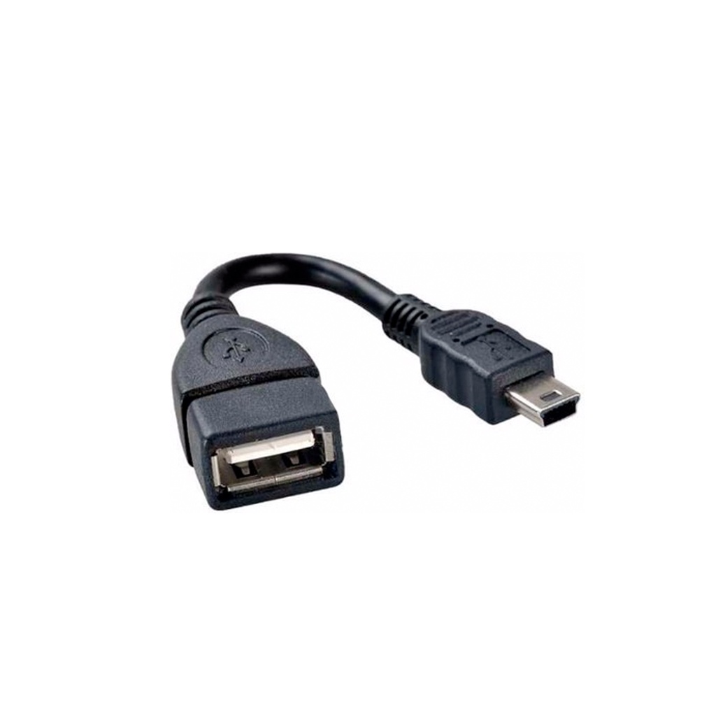Cabo Otg V3 Mini Usb Adap Pendrive Som Automotivo Tablet