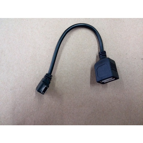 2*Cabo Otg V3 Mini Usb Adaptador Pendrive Som Automotivo