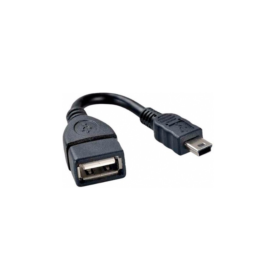 Cabo Otg V3 Mini Usb Adap Pendrive Som Automotivo Tablet