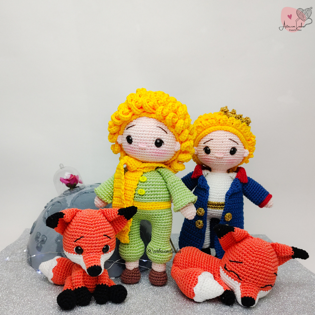 Pequeno Príncipe Amigurumi