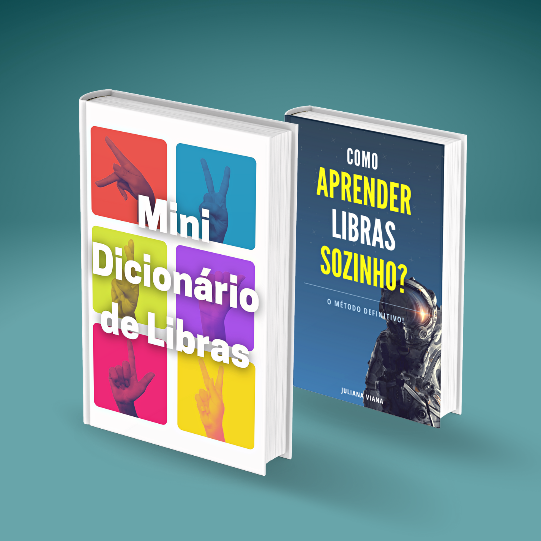 Mini Dicionário de Libras - Básico + E-book Como aprender Libras Sozinho?
