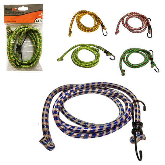 ELASTICO EXTENSOR MULTIUSO COLORS 1,5MX10MM