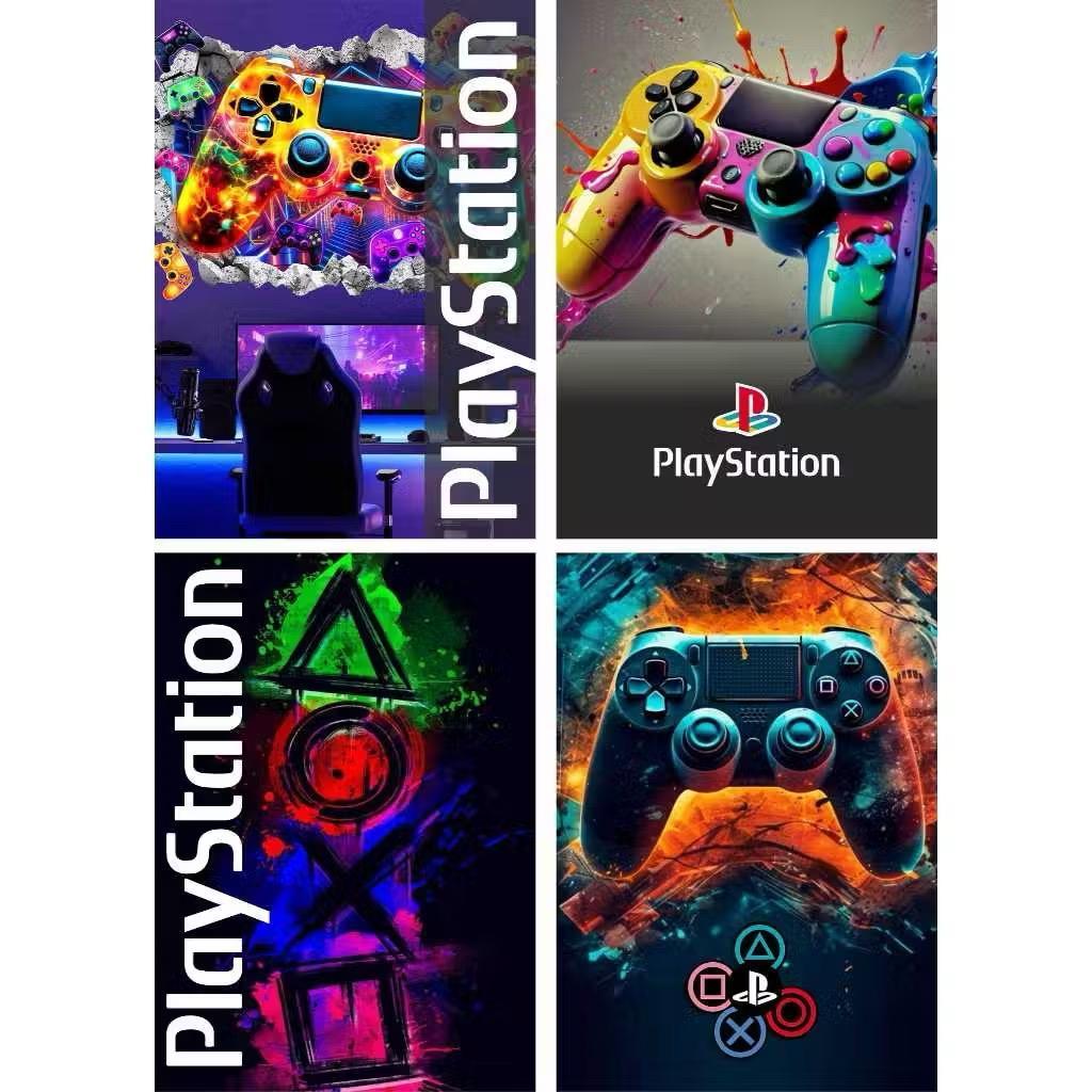 Kit 3 Capa de Caderno Playstation