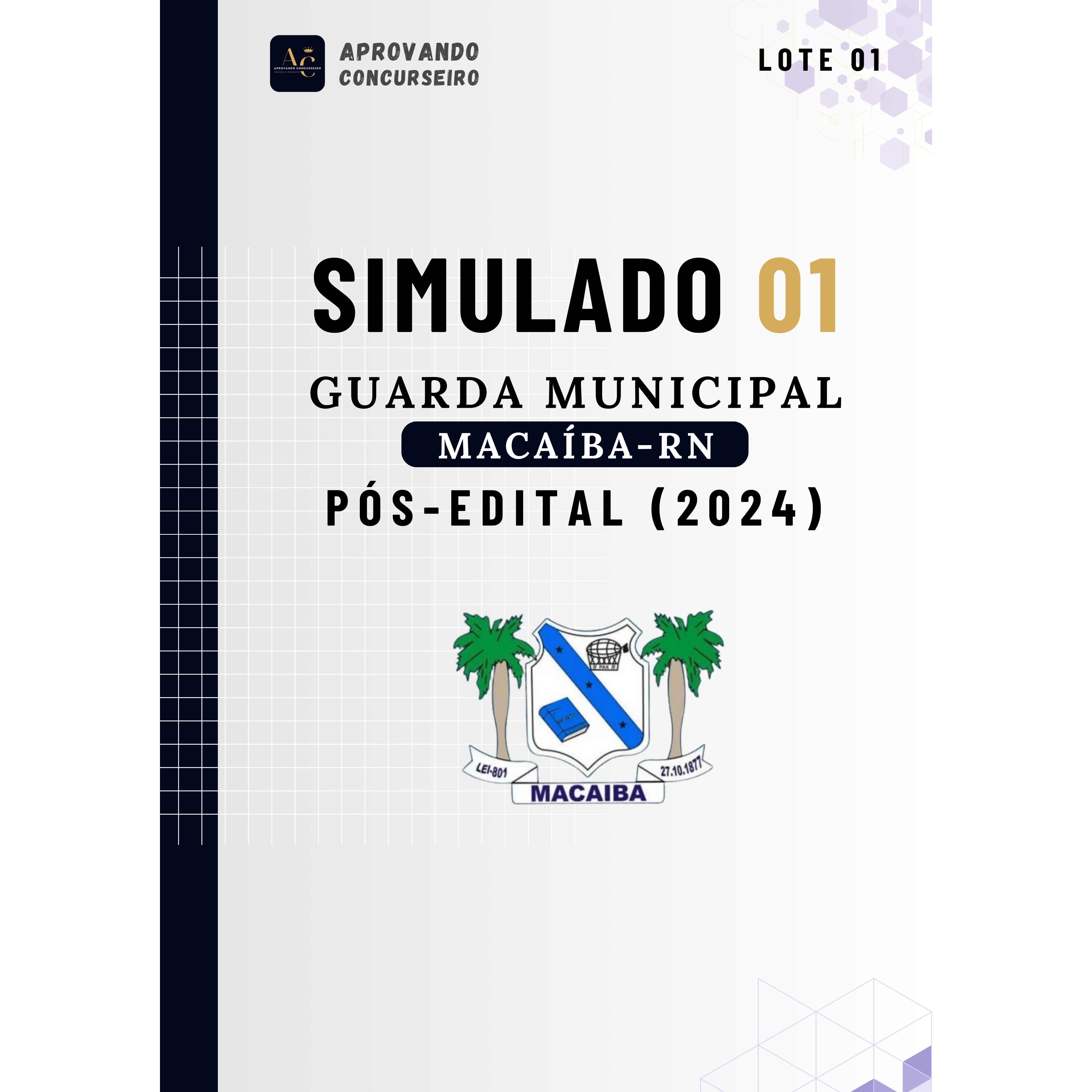 07 Simulados GM Macaíba - RN (Pós edital 2024)