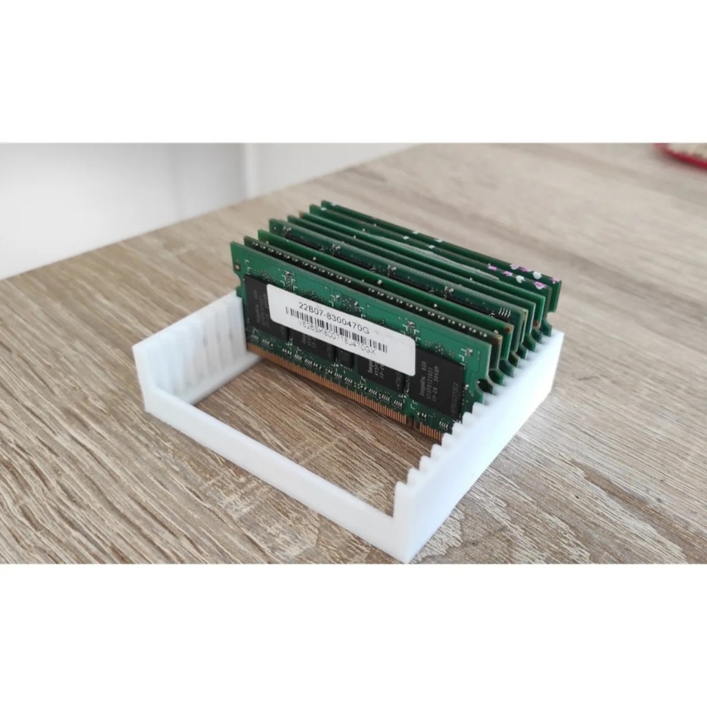 Suporte Rack Contêiner P/ Guardar Organizar 16x Memória Ram
