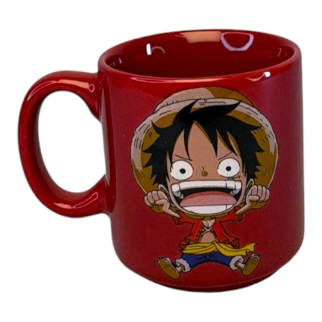 Caneca Mini Personagens Tina Empilhável P Coleção Cor One Piece Luffy
