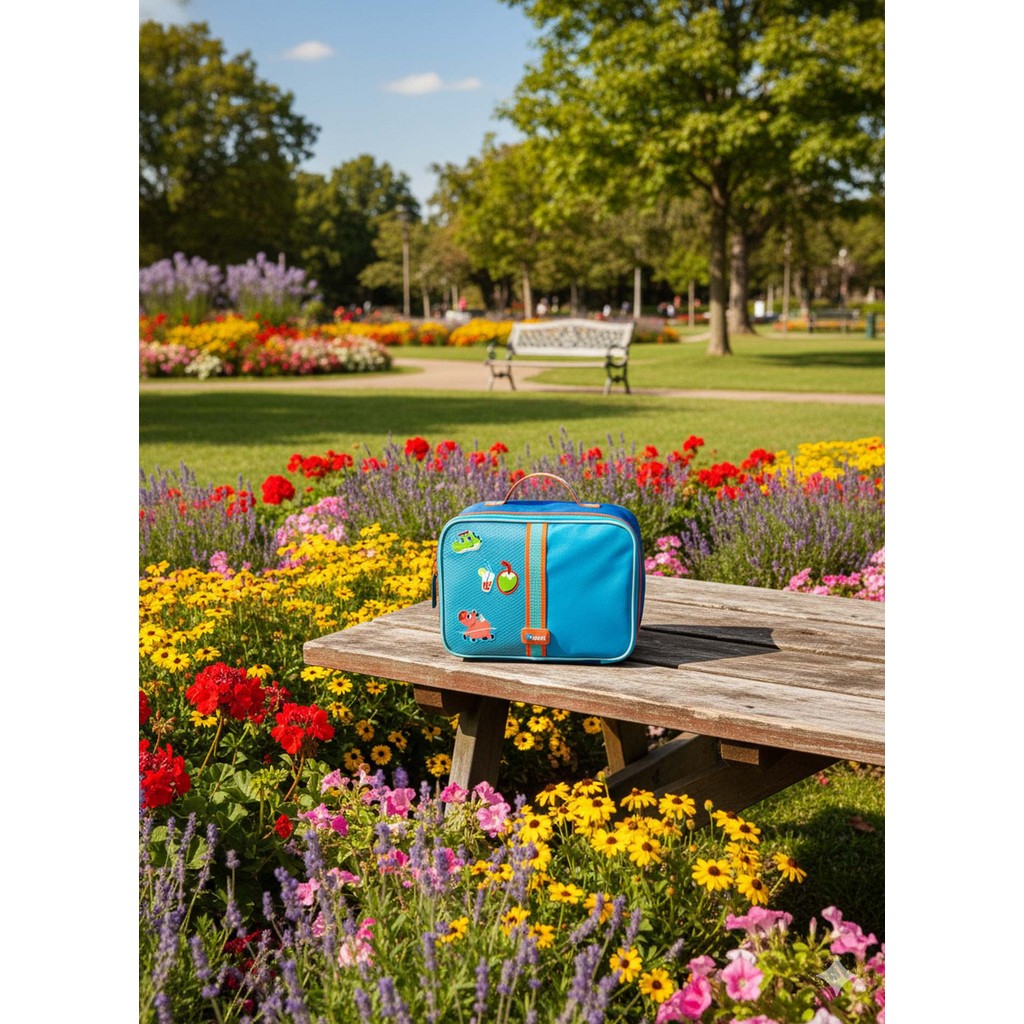 Necessaire Infantil Menino Puket Grande Color Block Azul