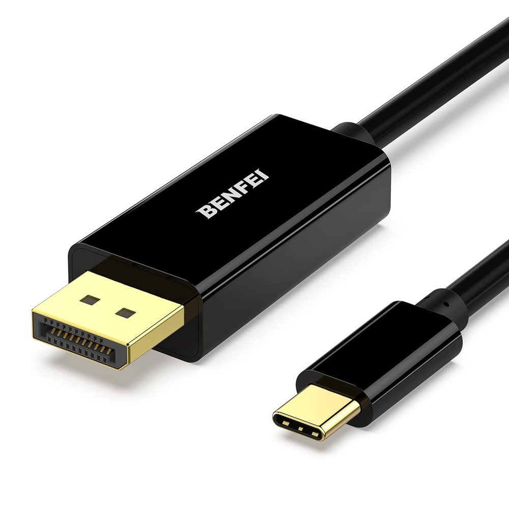 Cabo USB-C Para DisplayPort Benfei 0,9M 8K/60Hz 4K/144Hz