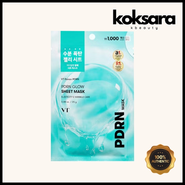 VT PDRN Glowing Sheet Mask 1 sheet 25 g