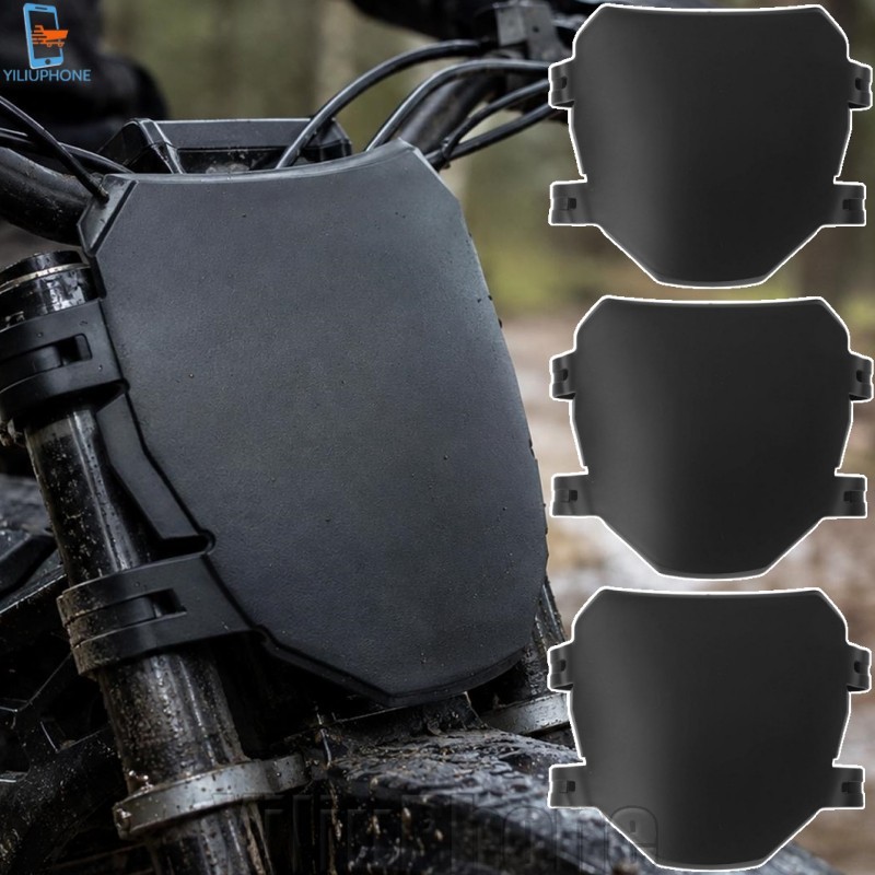 [Bless] 2-1Set Moto Wind Defletor-Capa Protetora Do Bloco De Carenagem-Pára-Brisa Resistente Ao Desgaste Em PVC-Protetor